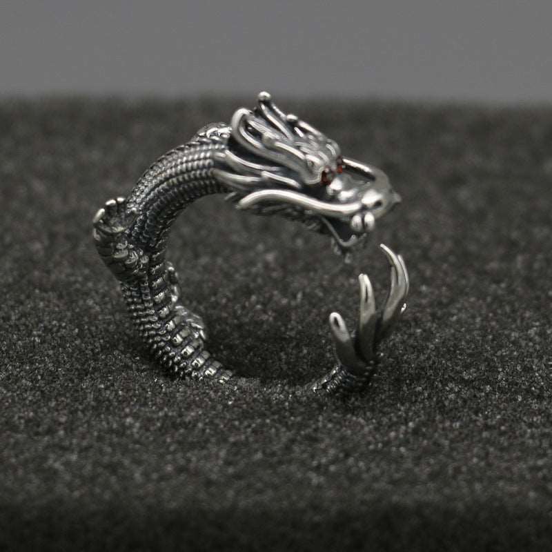 Silver Ring - "Dragon Head"