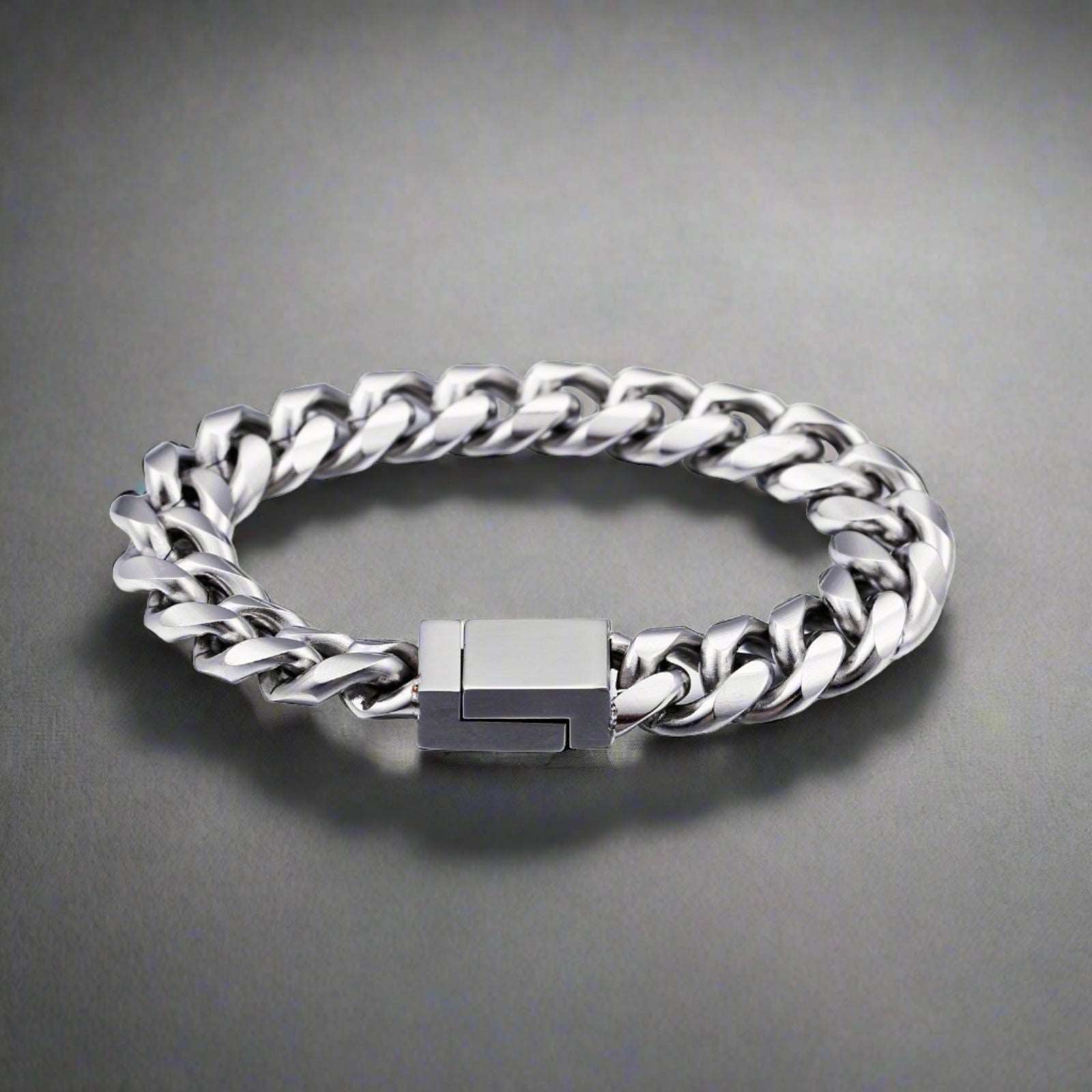 Steel Bracelet - "Dojo Lock"