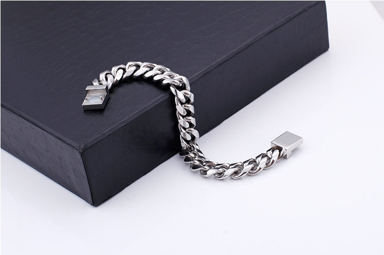Steel Bracelet - "Dojo Lock"